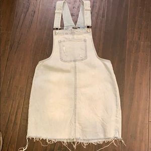 Wild Fable Denim Pinafore Dress